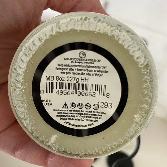 New Milkhouse Candle set & holder - Picture 3 of 5